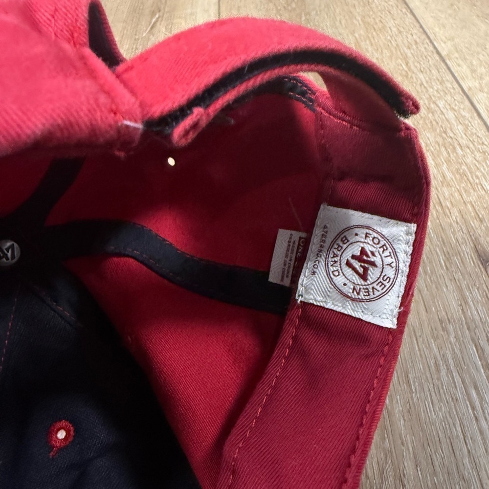 47 Brand Cincinnati Reds MLB Reds Rookies Adjustable Baseball Cap - Picture 8 of 8